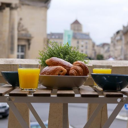 Studio Renove Avec Terrasse Et Vue Unique ! Caen Buitenkant foto