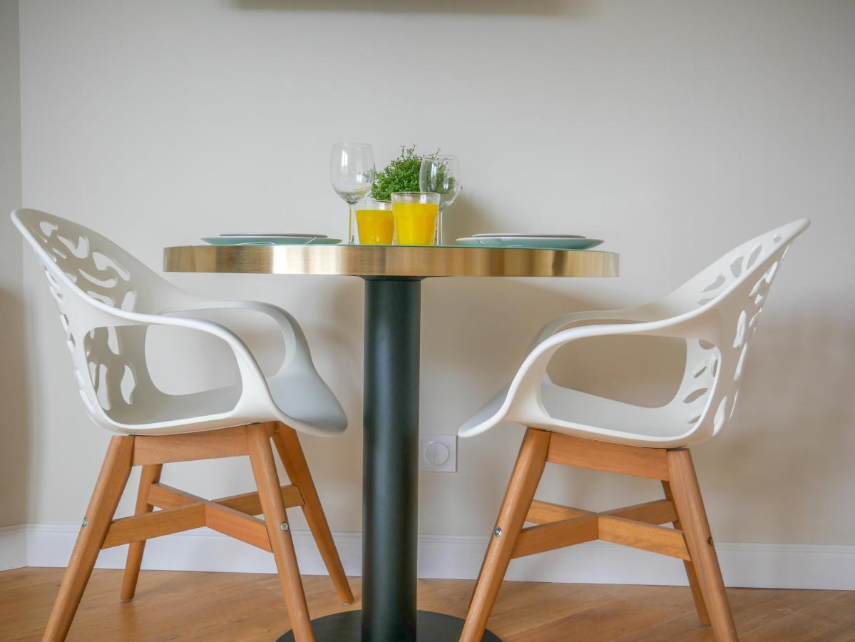 Studio Renove Avec Terrasse Et Vue Unique ! Caen Buitenkant foto