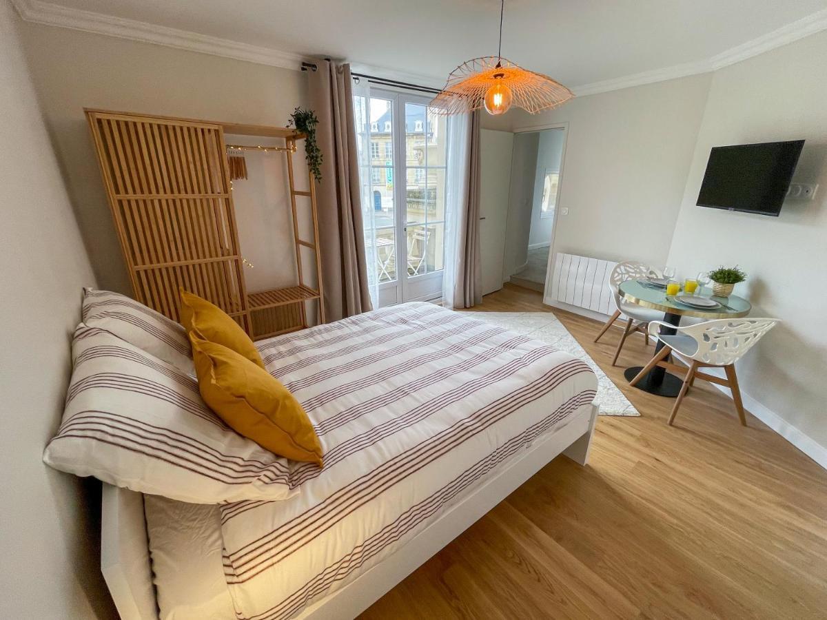 Studio Renove Avec Terrasse Et Vue Unique ! Caen Buitenkant foto