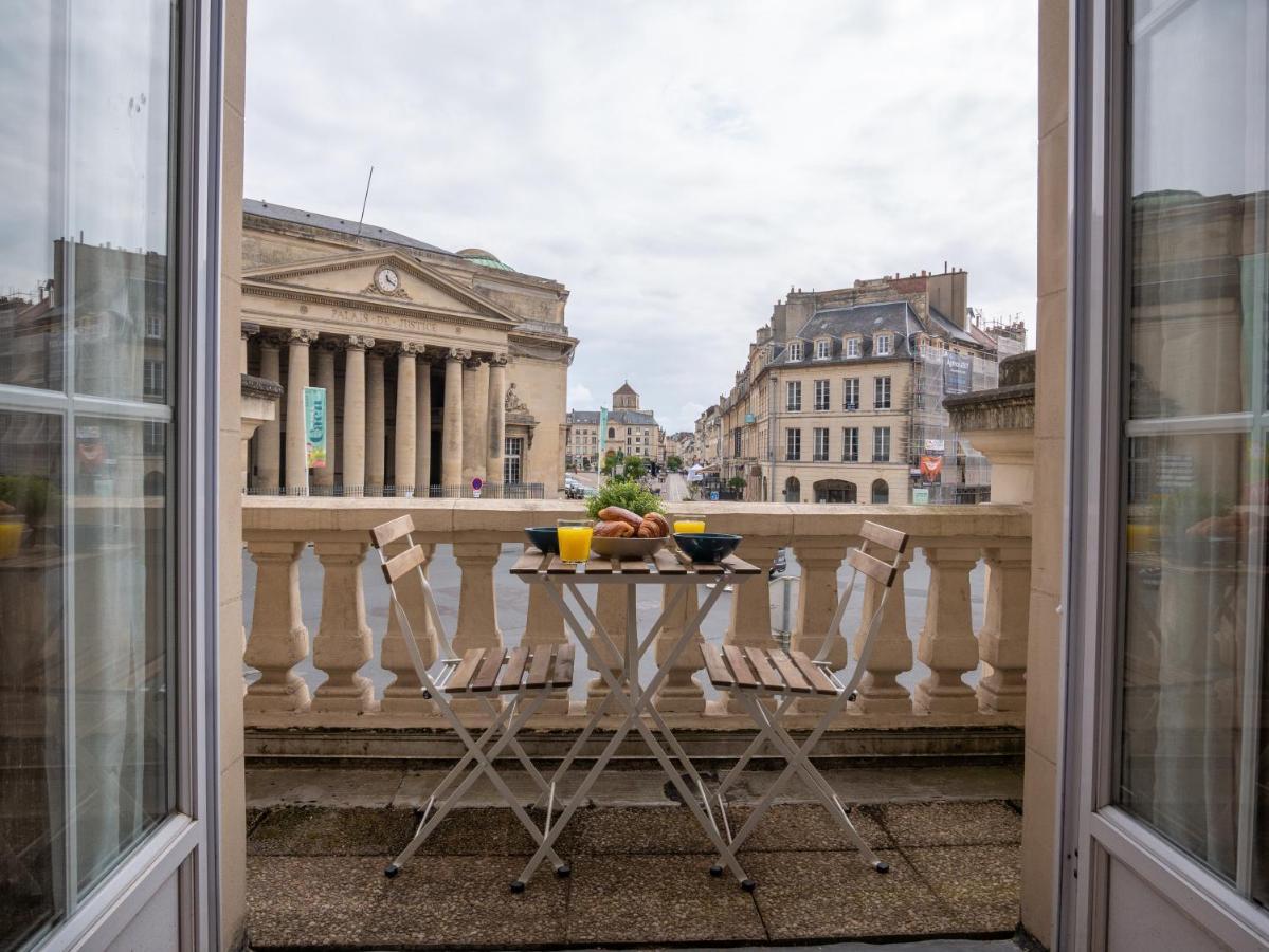Studio Renove Avec Terrasse Et Vue Unique ! Caen Buitenkant foto